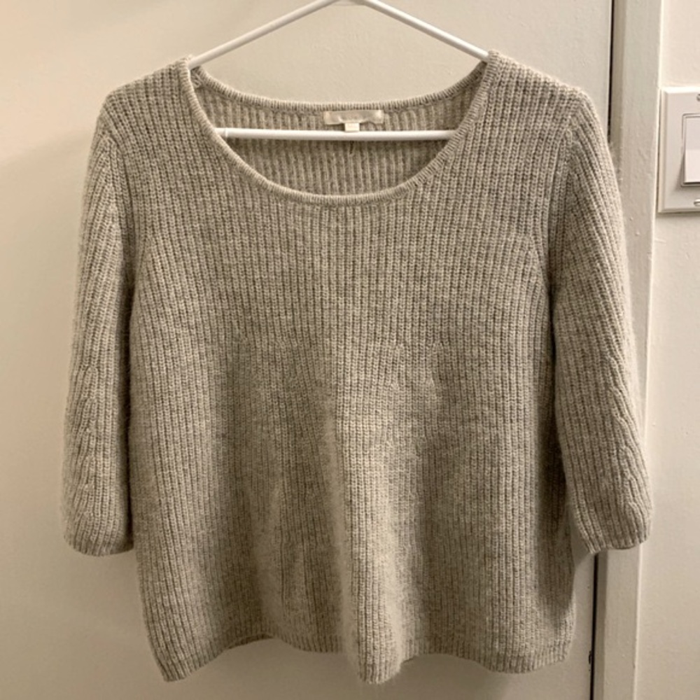 See you soon Wool blend sweater size :M grey